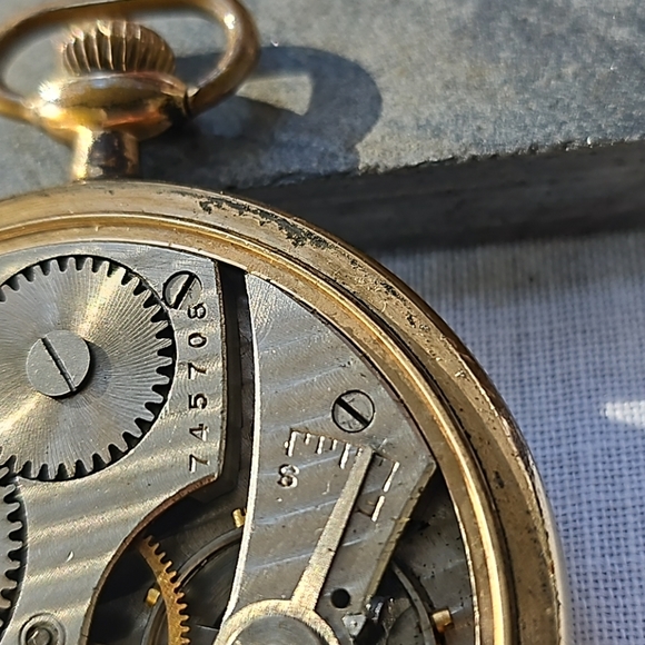 7 Jewel 1898 Ingersoll France Pocket Watch GP - Picture 7 of 7